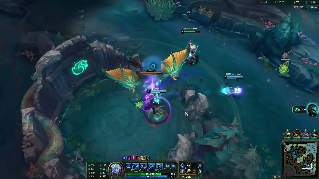 A Ahri achou que tinha vencido (Black Heartzzz)