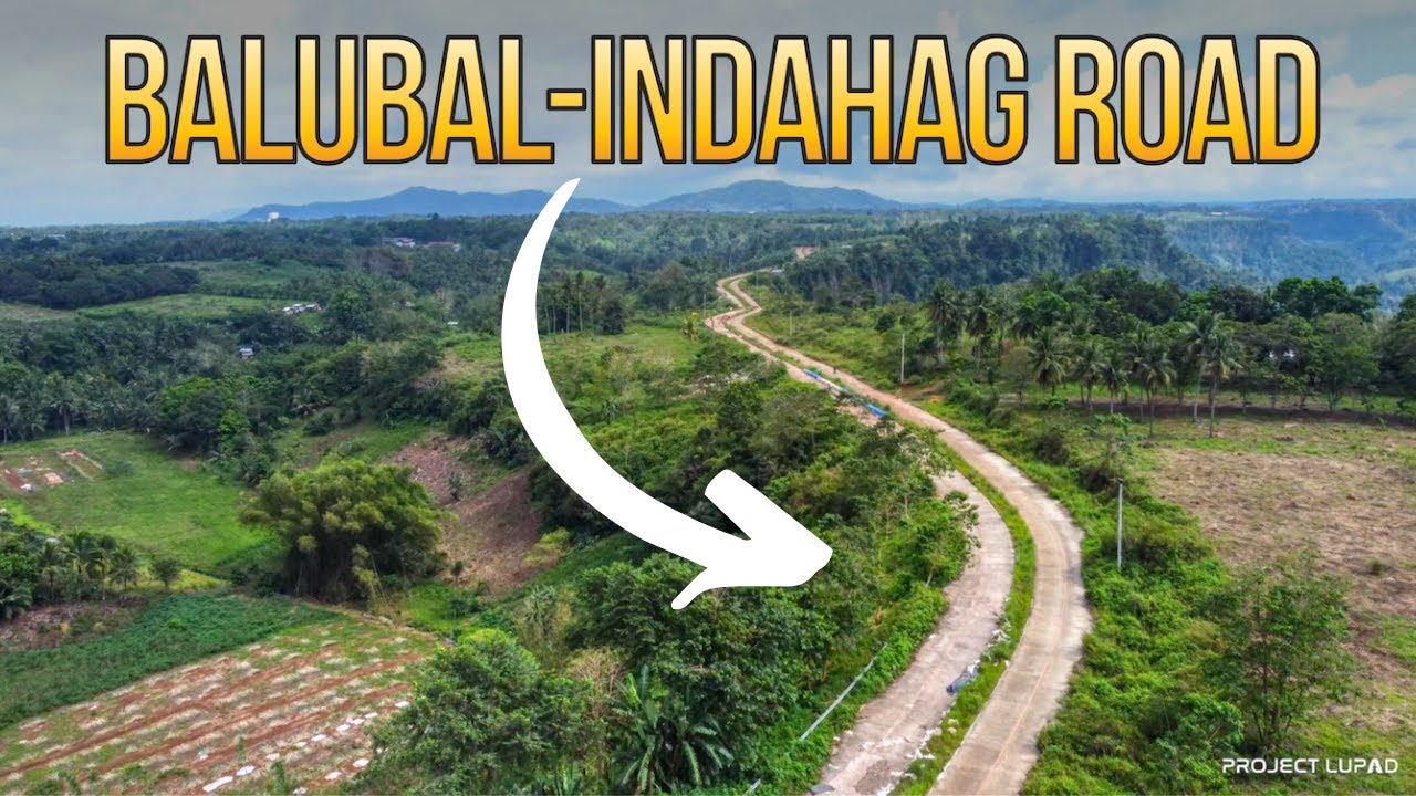 New BALUBAL-INDAHAG Mountain Diversion Road in Cagayan de Oro 4K