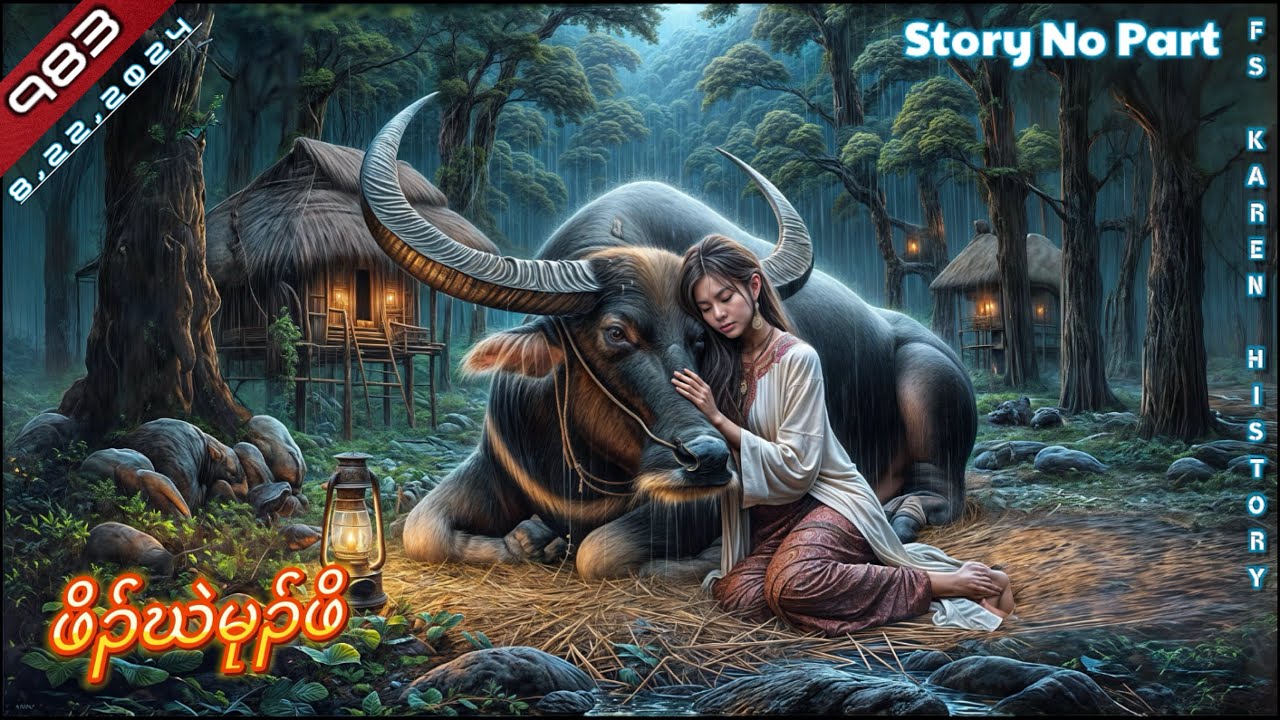 🔴 No. 983  Karen Funny Story,  No Part Poor Girl ( ဖိၣ်ဃဲမုၣ်ဖိ ) 🔴8 , 22 , 2024  #fs_karen_history