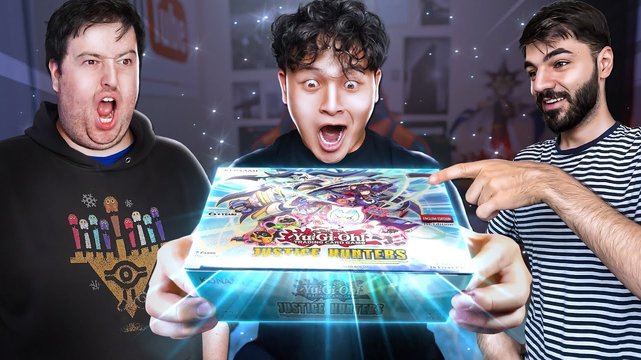 NEW GAME BREAKING YU-GI-OH! SET HAS ARRIVED - We Opened The GODLY Justice Hunters TCG Booster Box!