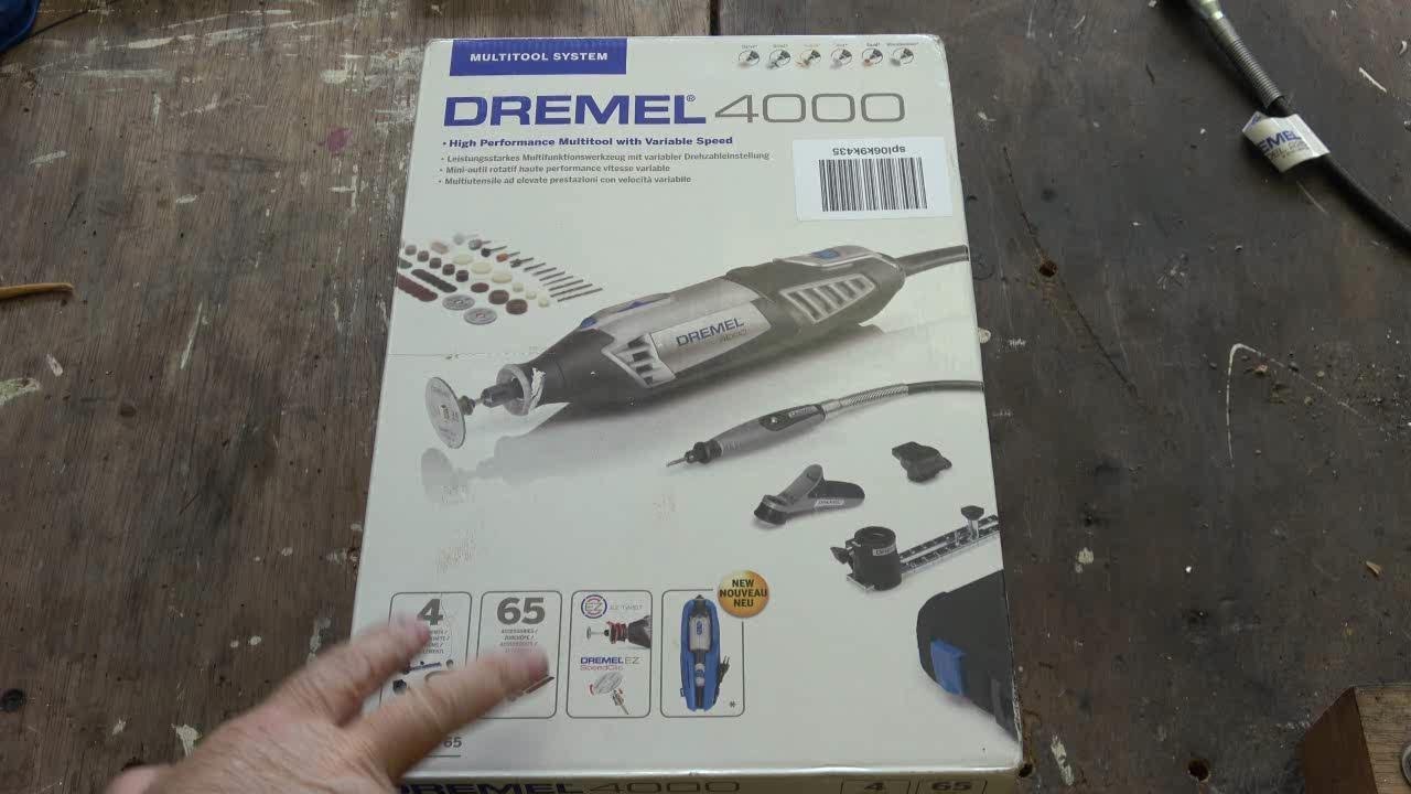 Набор Dremel 4000 4/65 — отличный стартовый набор. Посмотрите на него в действии!