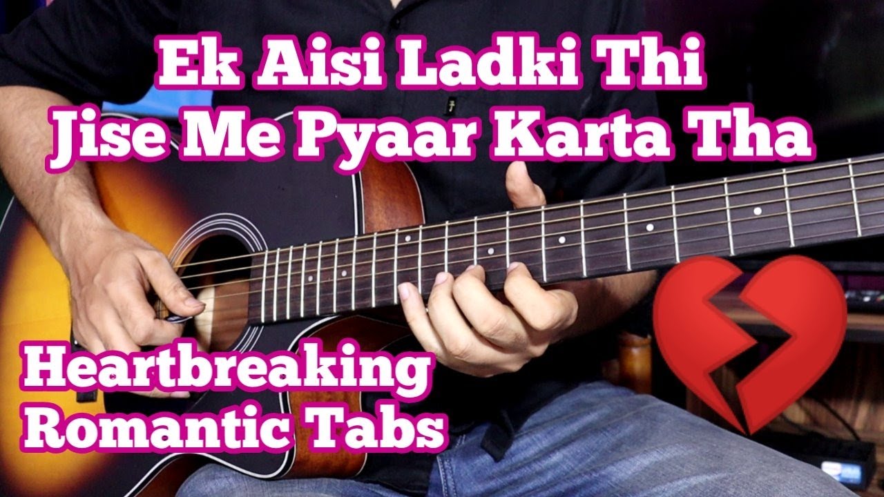 Jeeta Tha Jiske Liye Jiske Liye Marta Tha | Guitar Tabs with Backing Track