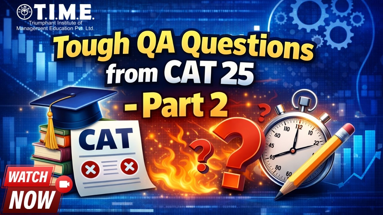 Tough QA Questions from CAT 25 - Part 2