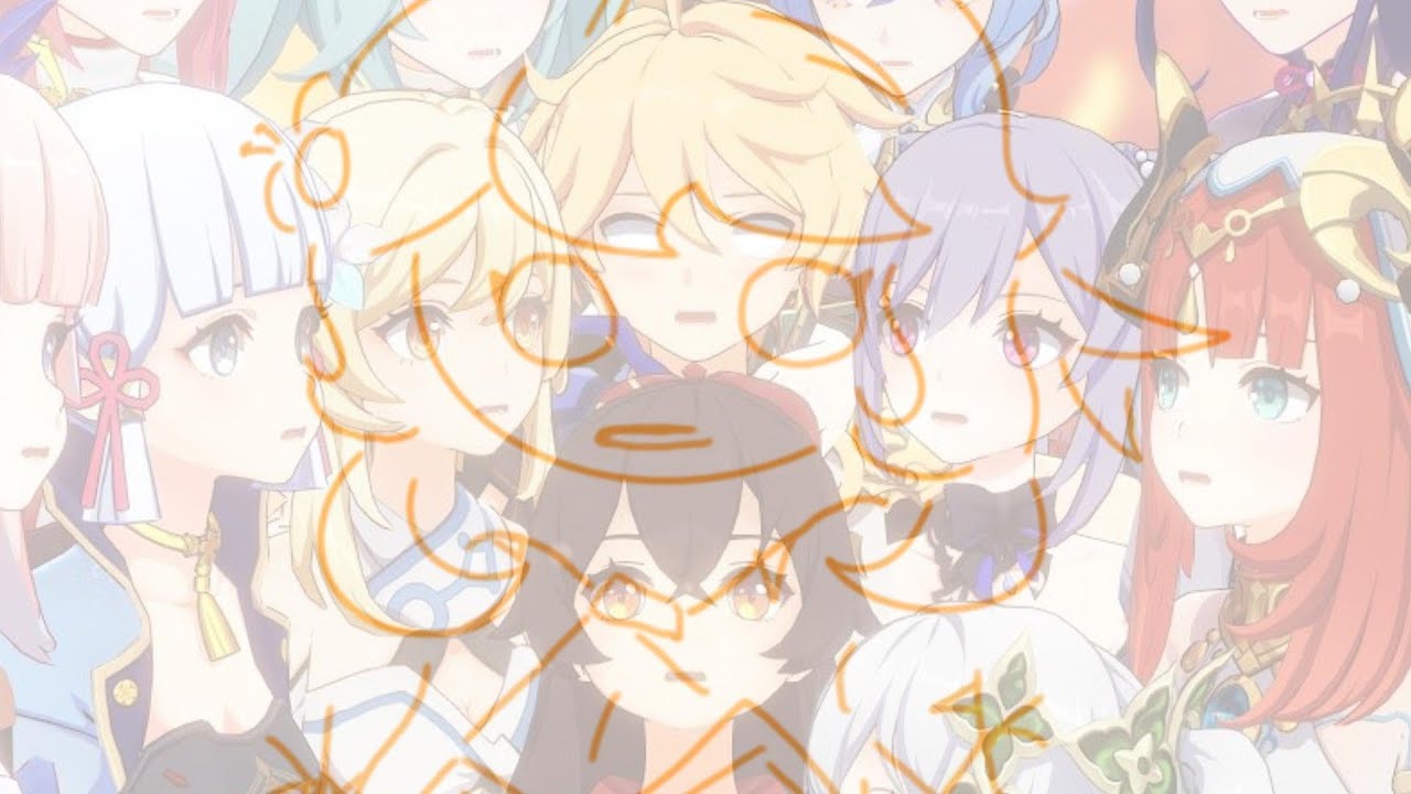 Lumine Finding About Aether's Harem {Genshin Impact Animatic}