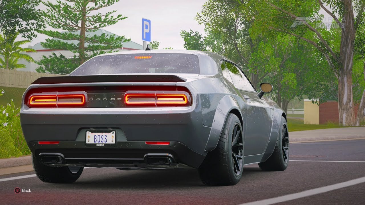 Forza Horizon 3| 2016 WIDEBODY CHALLENGER HELLCAT [Drag Build]