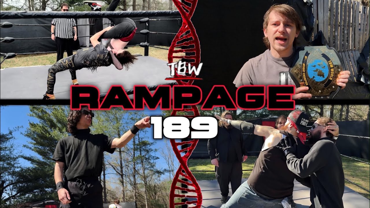 Tennessee Backyard Wrestling (TBW) Rampage - Episode #189 