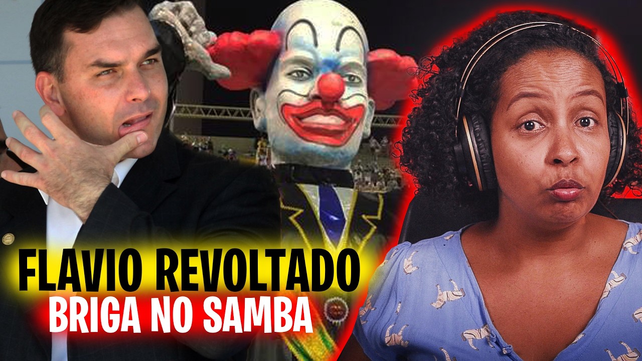 FLÁVIO SURTA E ATACA HOMENAGEM A LULA NO SAMBA