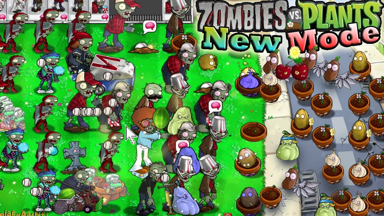 (ZVP) Zombies Vs Plants New Mode (HARD) | Gameplay Adventure Day Level 1-1 to 1-10