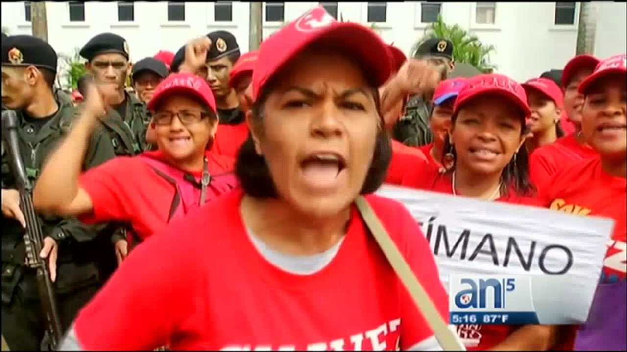 Desata risas ejercito cívico militar en Venezuela   - América TeVé
