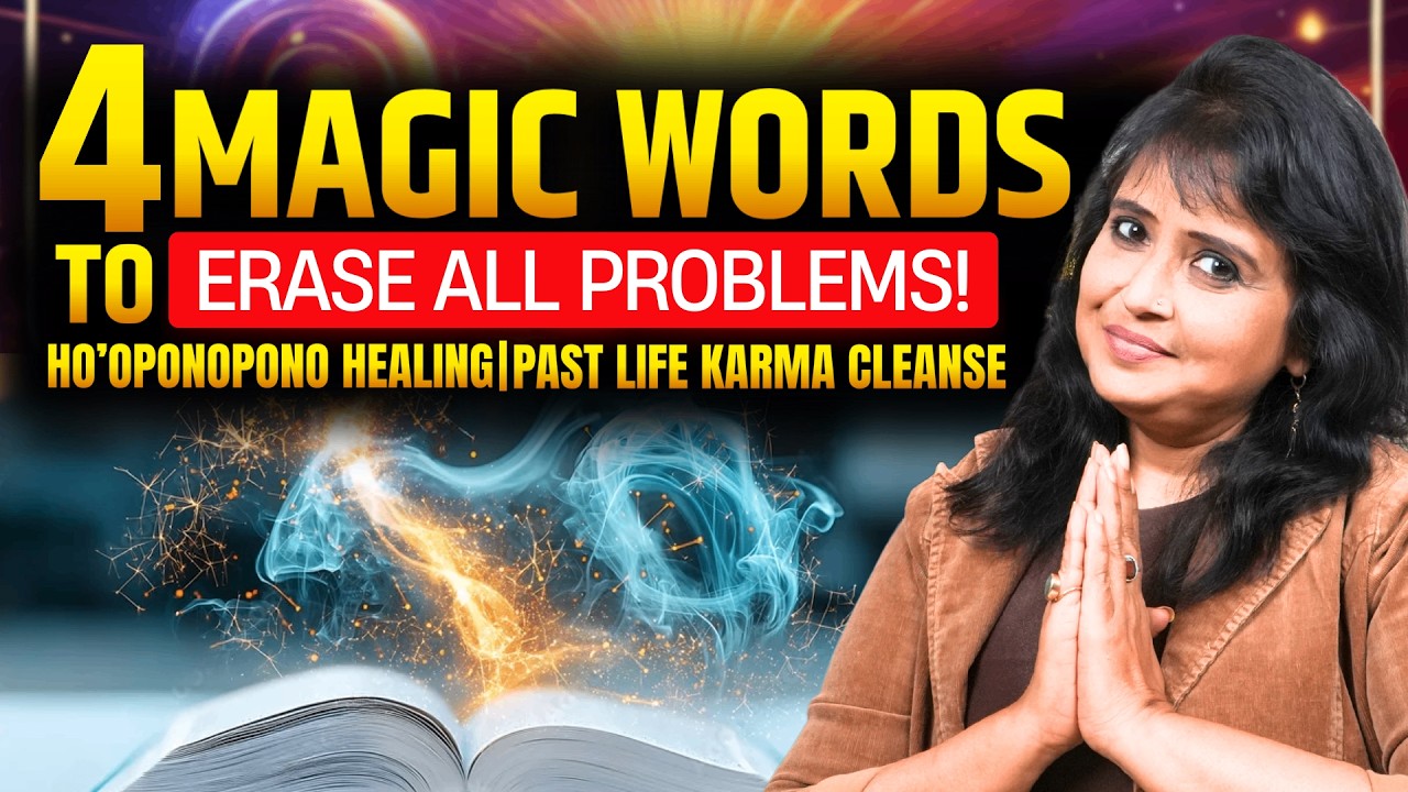 Erase ALL Life Problems with 4 Magic Words! 🌟 | Ho’oponopono & Past Life Healing (Case Study)