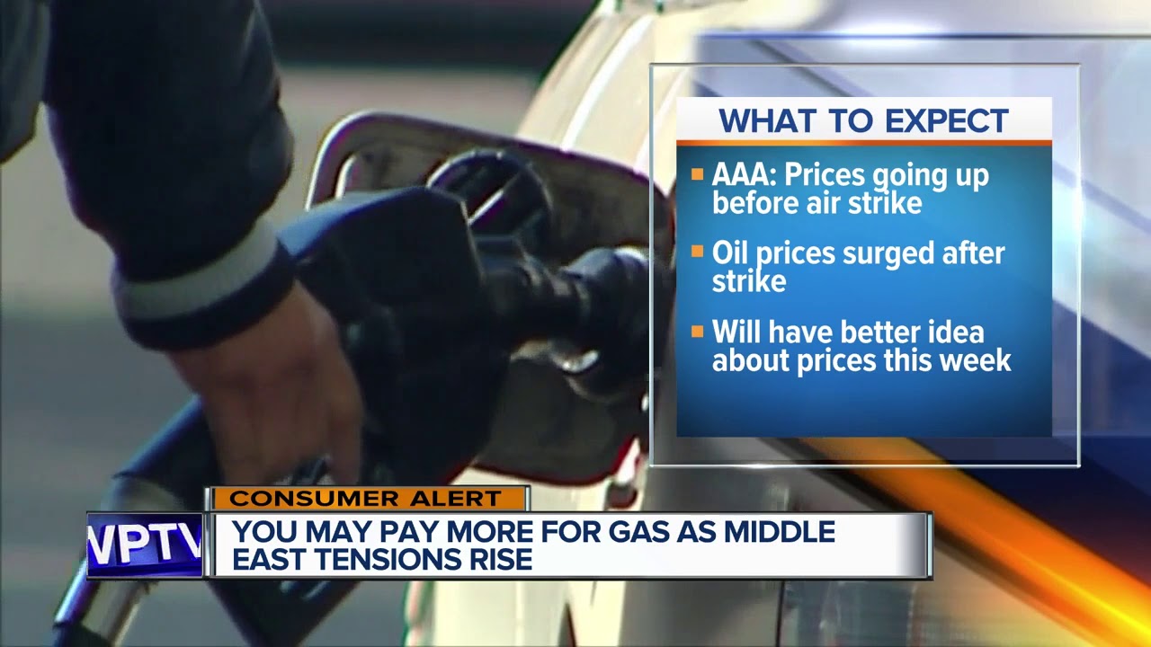 Middle East tensions could cause spike in gas prices