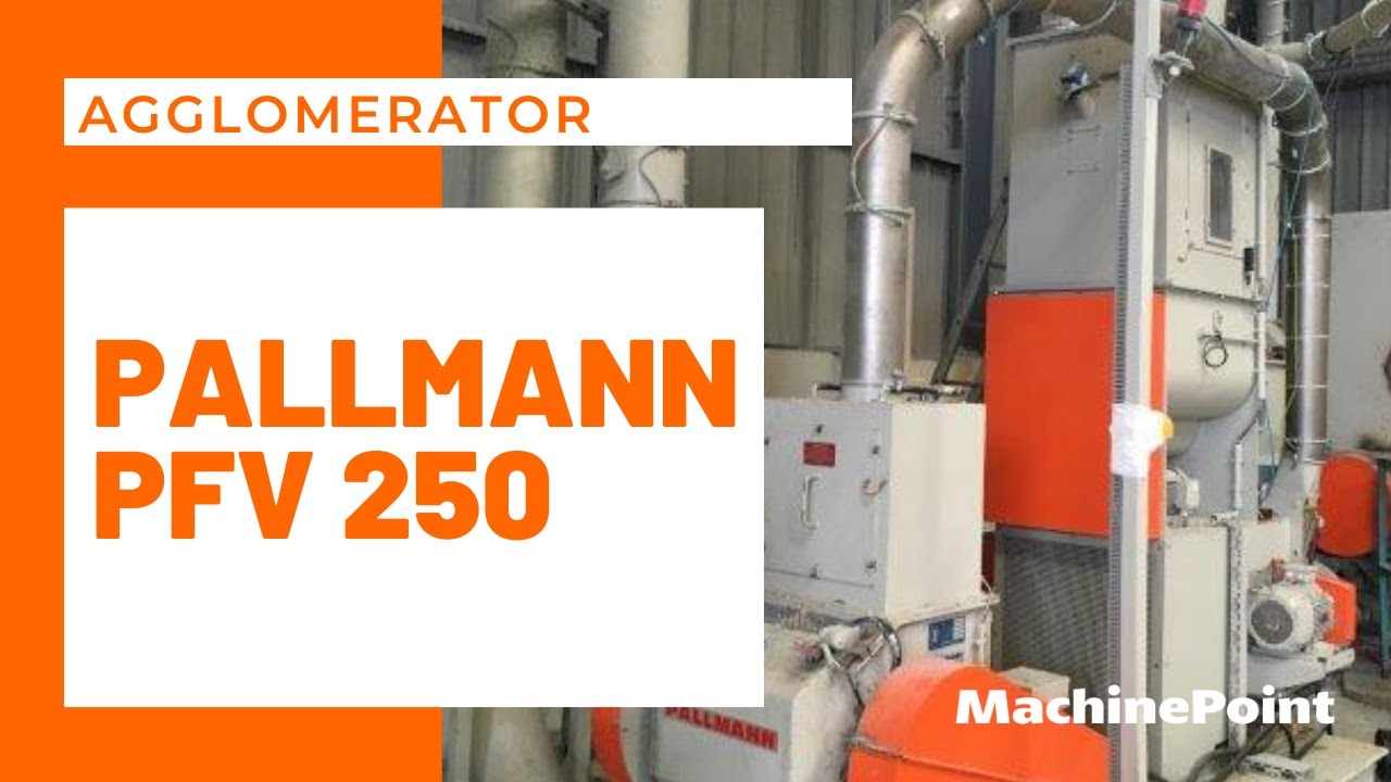 PALLMANN PFV 250 Agglomerator | PALLMANN Machines