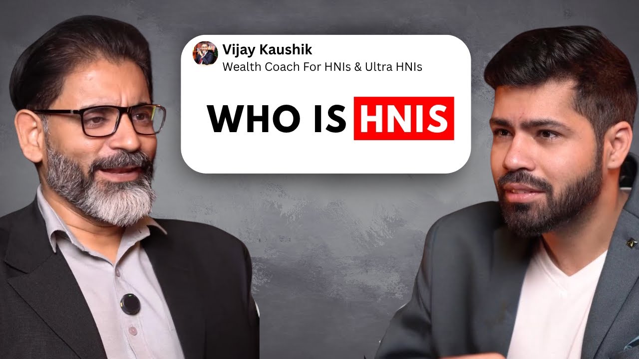 WHO IS HNI & ULTRA HNI? | Wealth Coach Vijay Kaushik Explains The Definition & Strategy #stockmarket