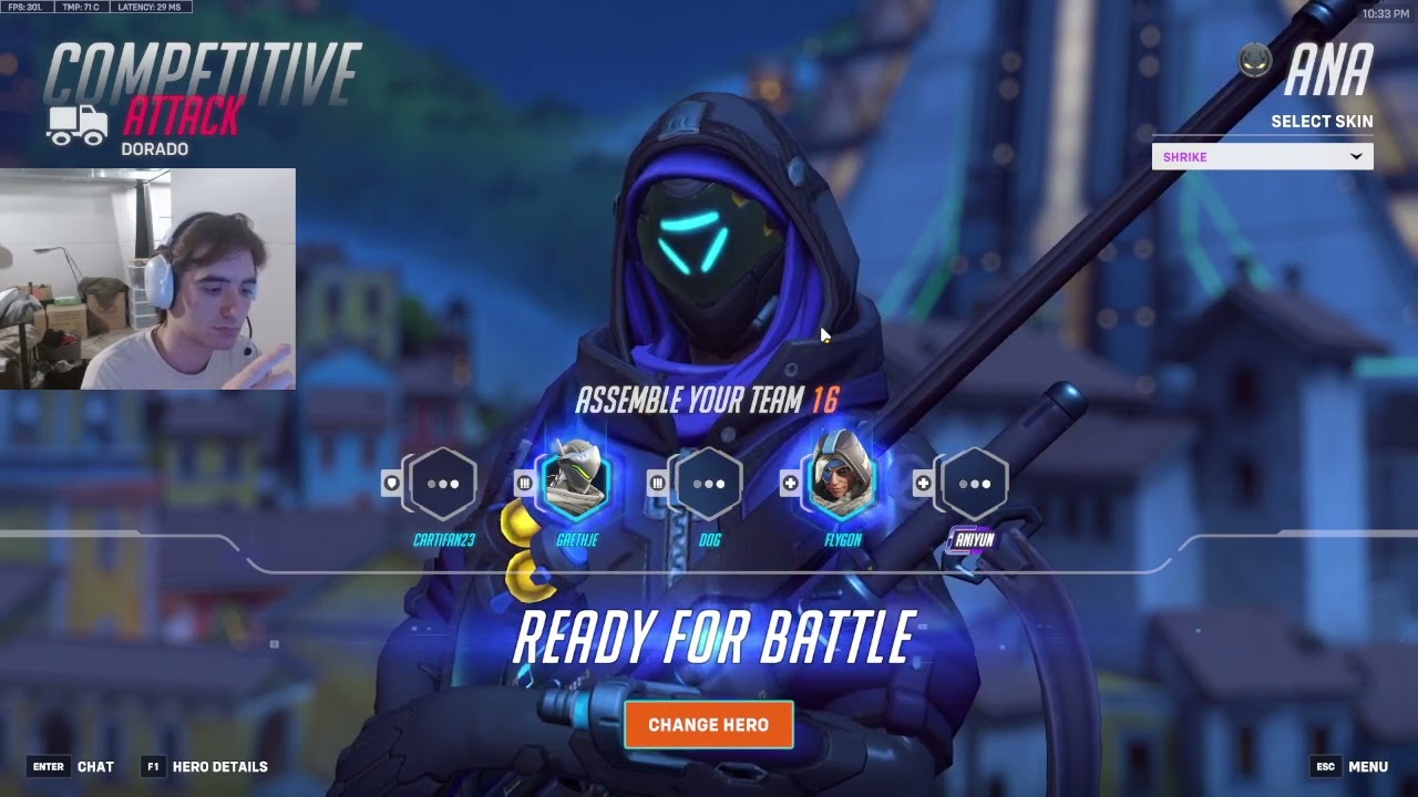 ANA PERKS! ULTRAVIOLET ANA GAMEPLAY OVERWATCH 2 SEASON 16 TOP 500