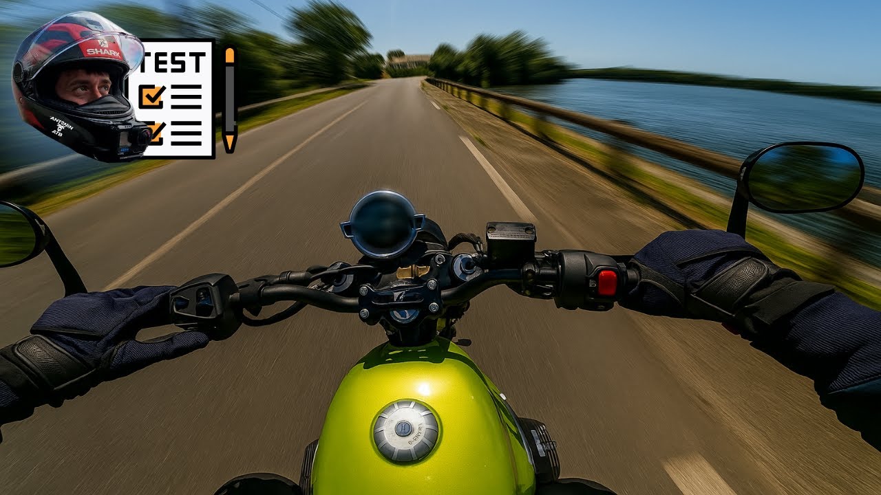 🏍️ ESSAI ROUTIER – Moto Guzzi V7 Sport 2025 🇮🇹