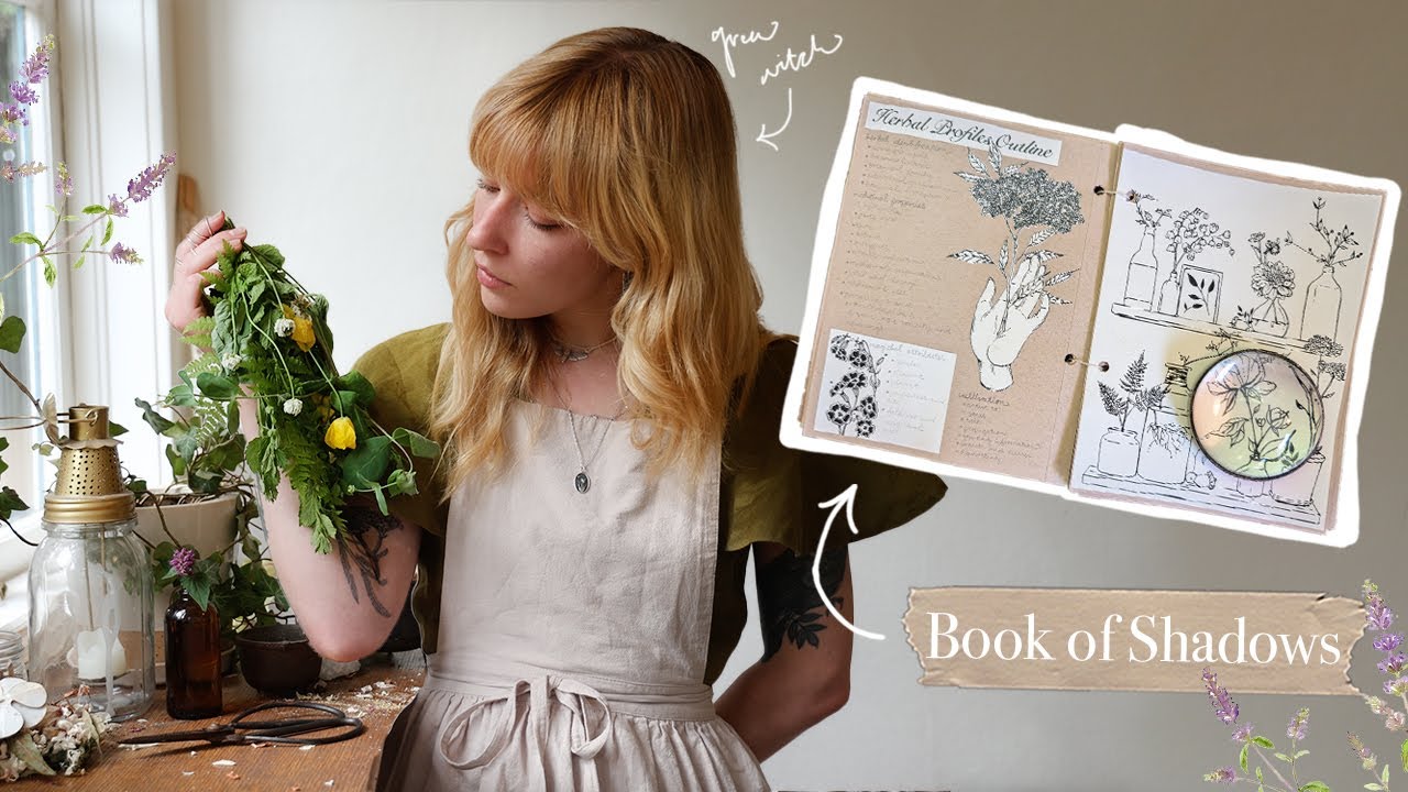 How a Green Witch Studies, Documents, and Profiles Magickal Herbs | for Book of Shadows or Grimoire