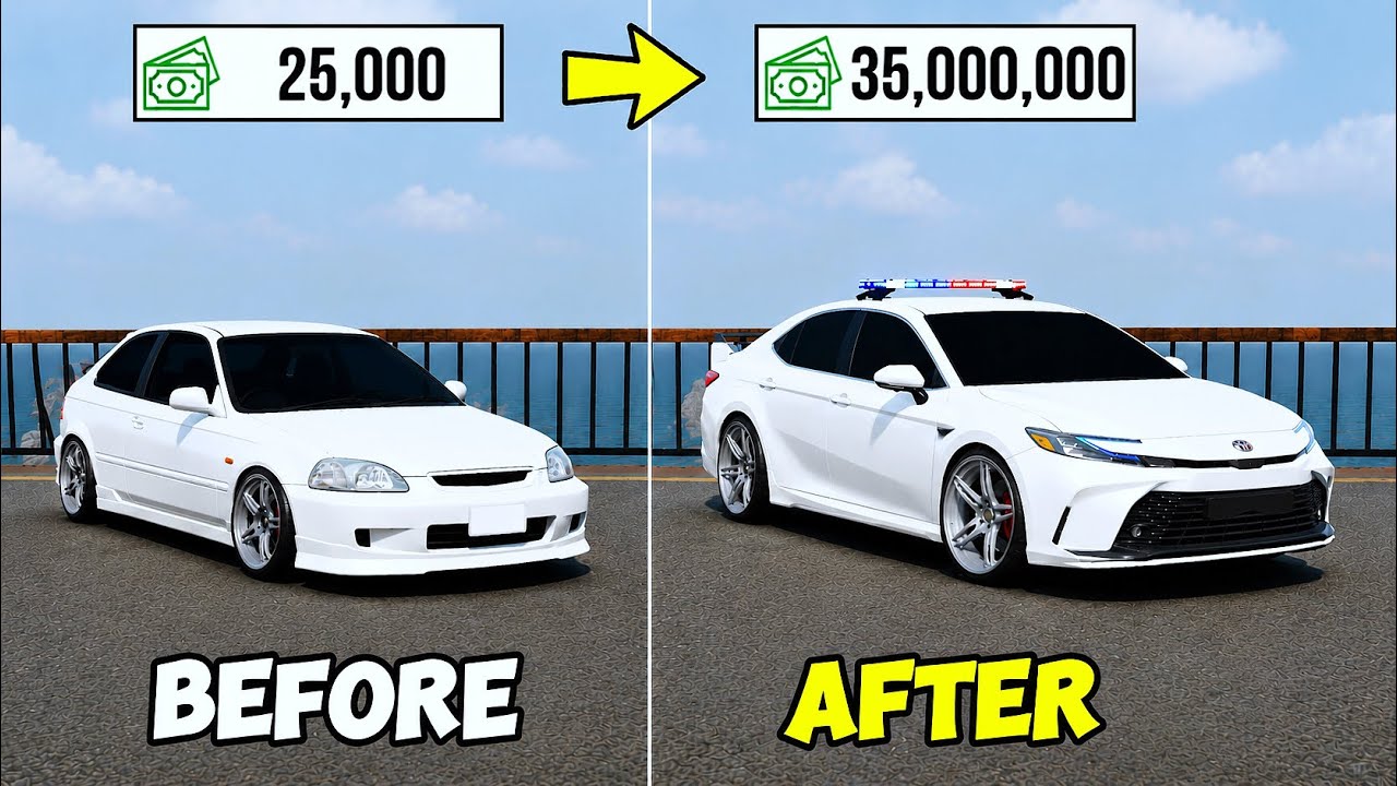 Come guadagnare 35.000.000$ in Car Parking Multiplayer