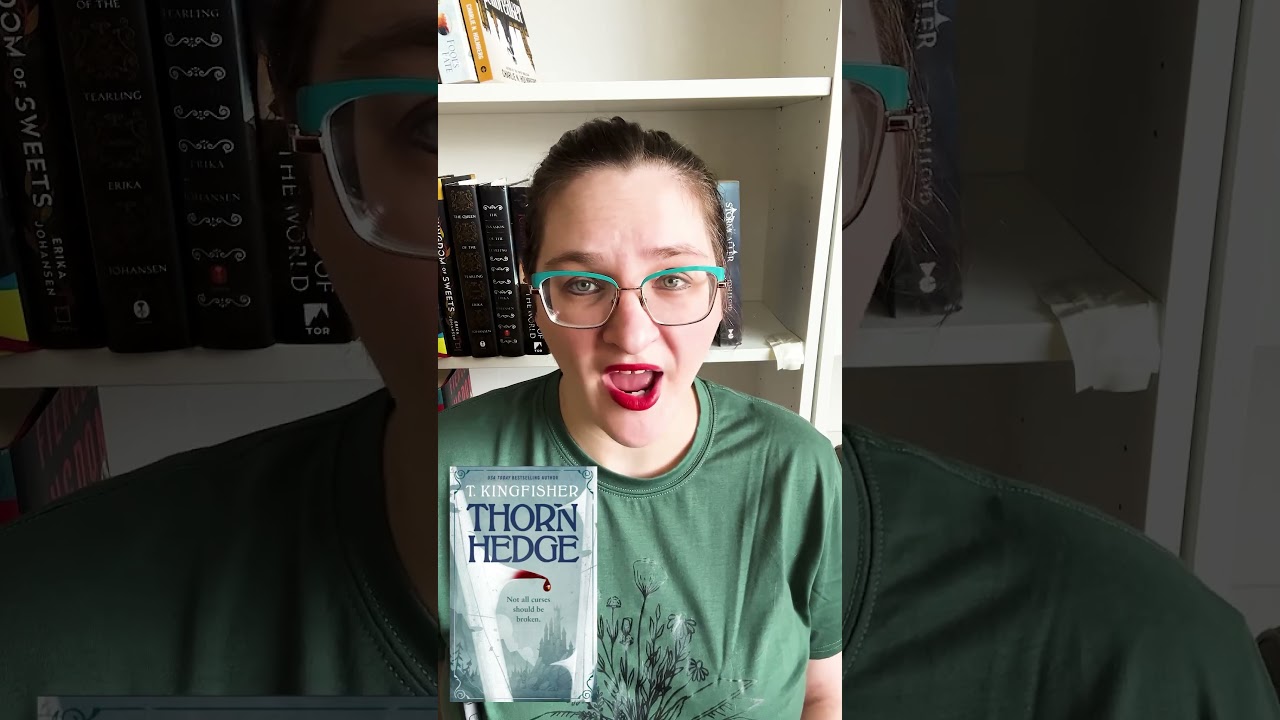 60 second book review: Thornhedge by T. Kingfisher #books #bookreview  #booktube