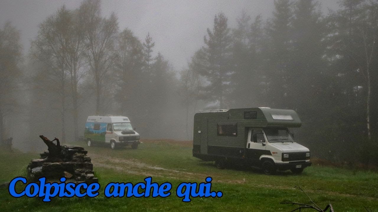 #BLOCCATi dalla FRANA dopo L'ALLUViONE - ViVO iN CAMPER