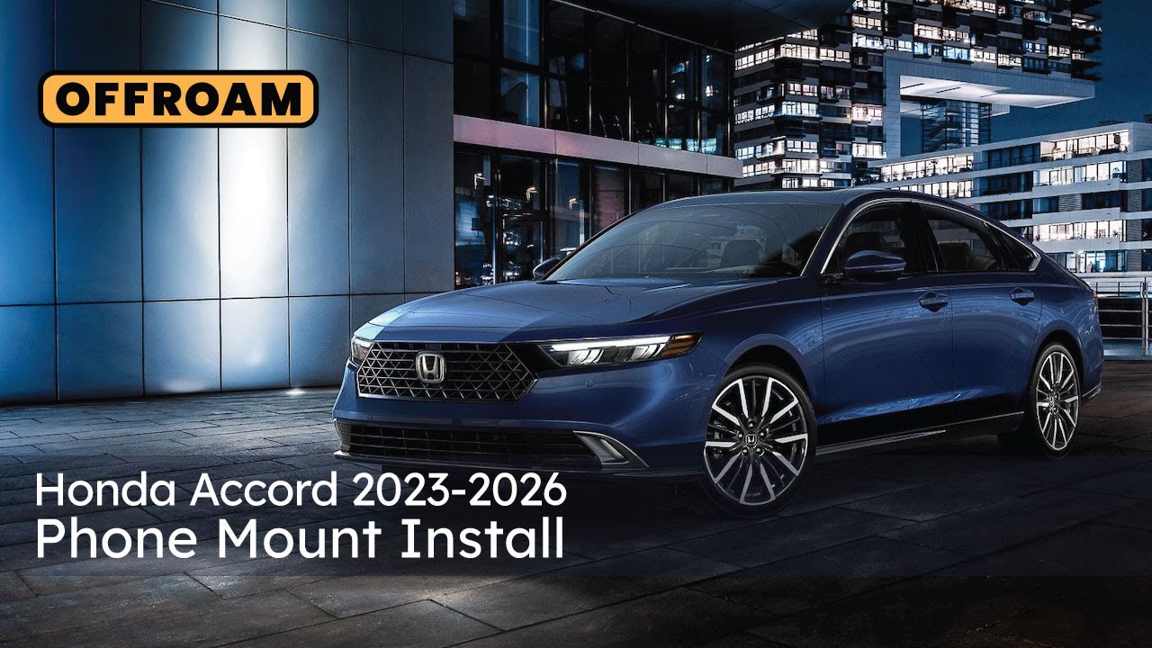 Honda Accord 2023-2026 Phone Mount Install - by OFFROAM
