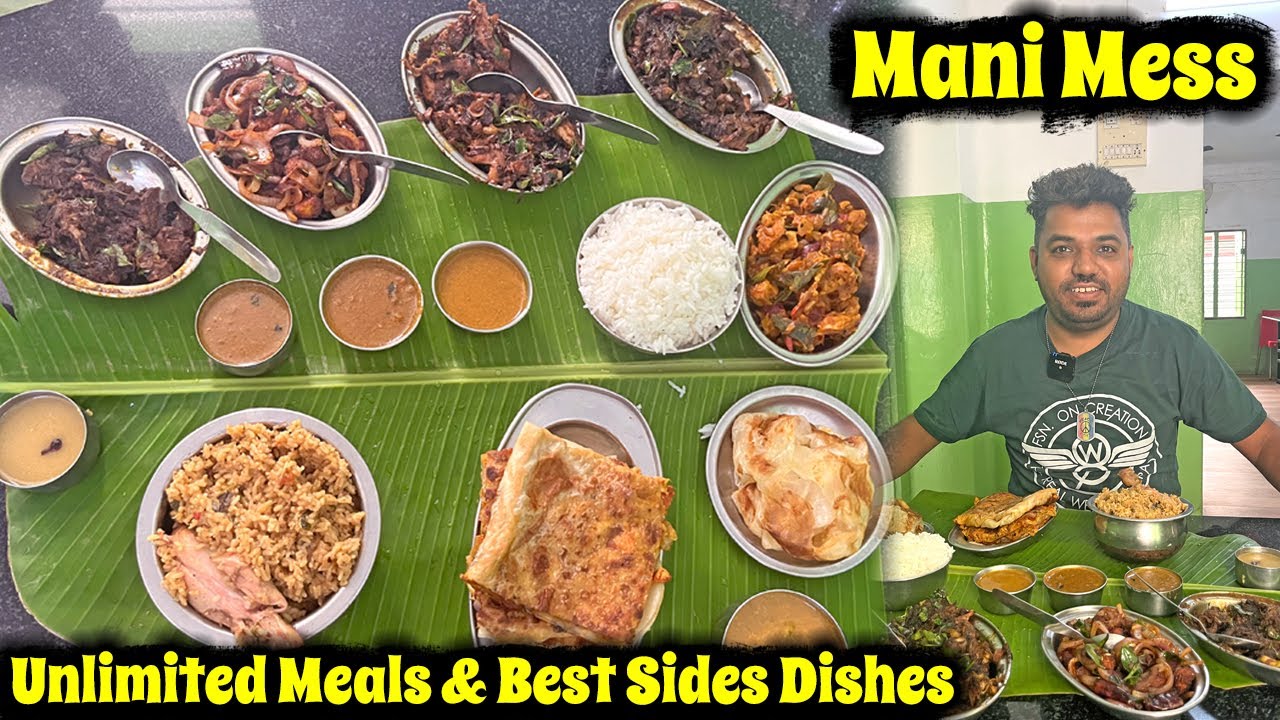 வாத்து Fry, நல்லாம்பட்டி சிக்கன் - Unlimited Meals & Best Side Dishes at Mani Mess, Coimbatore