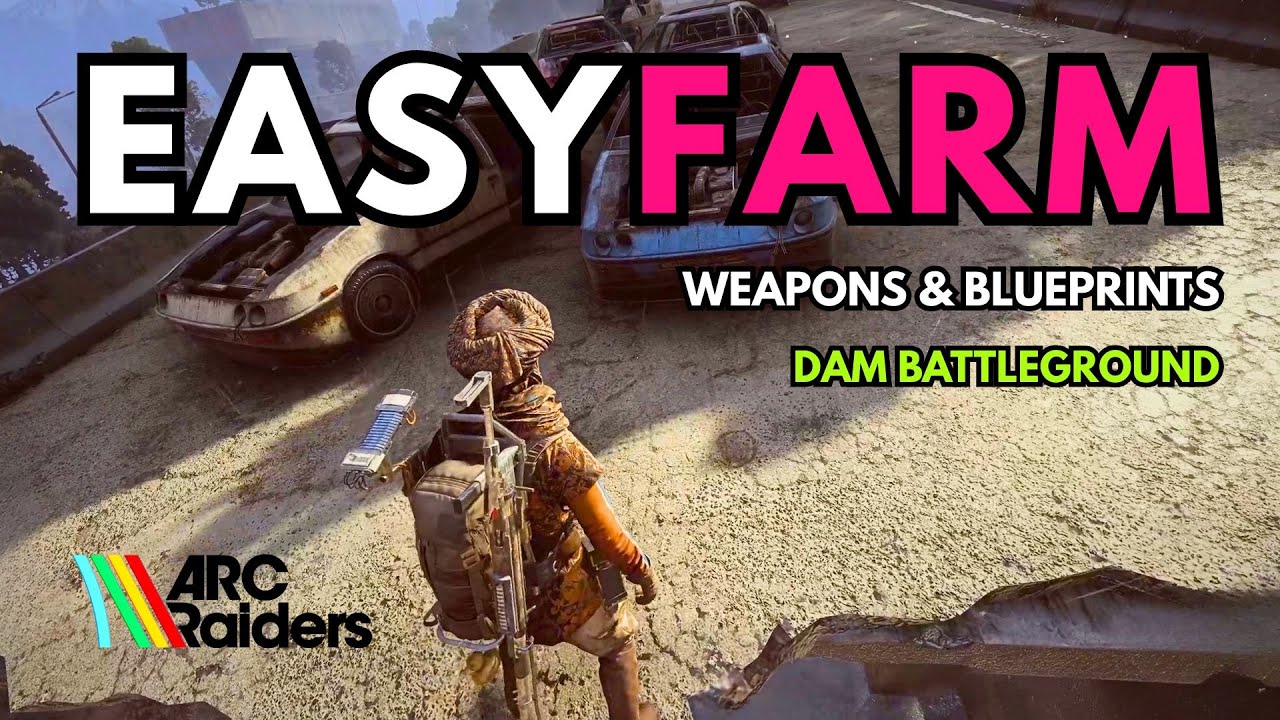 ARC Raiders EASY WEAPON CRATES Farming (Dam Battleground)!