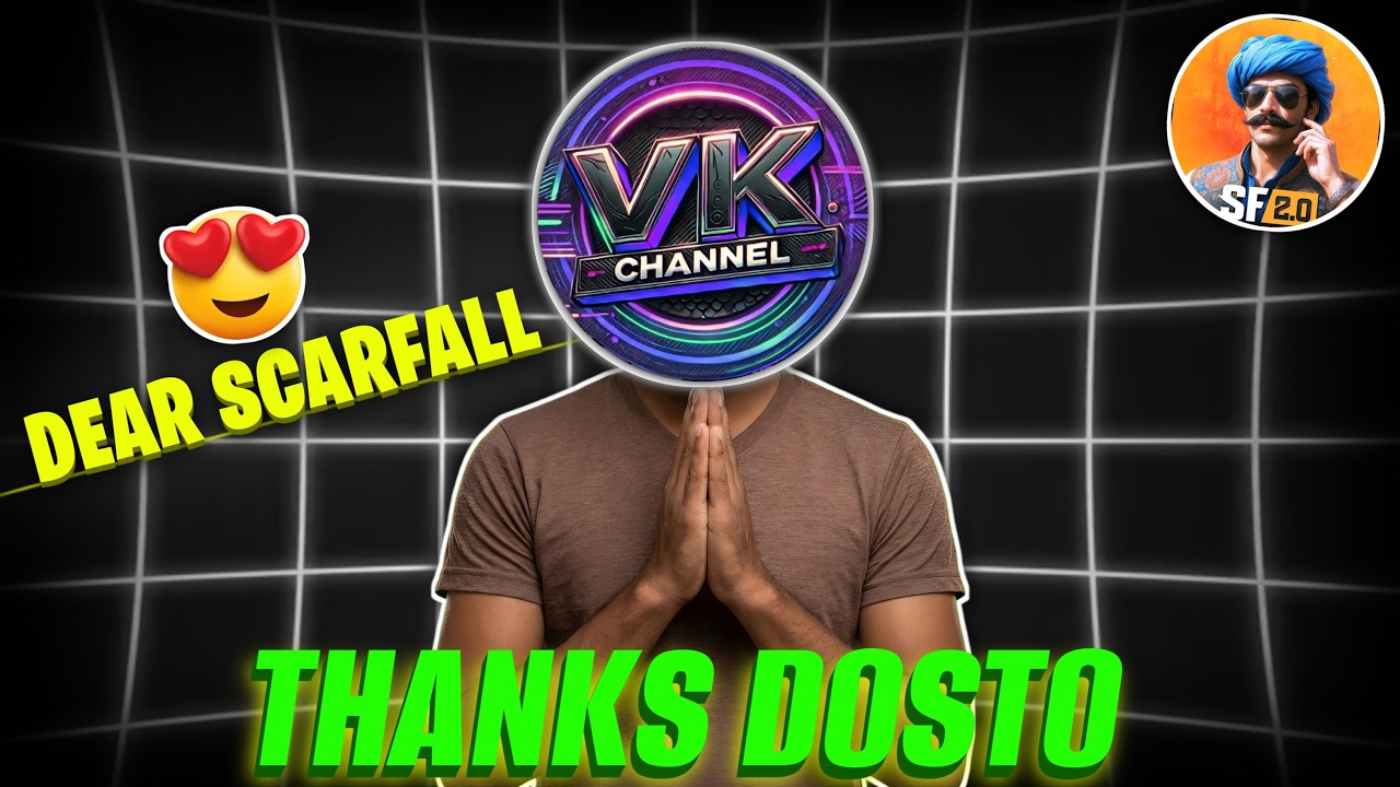 Thanks Dosto 🙏☺️ @ScarFall2.0 @ScarFall2.0Creators 