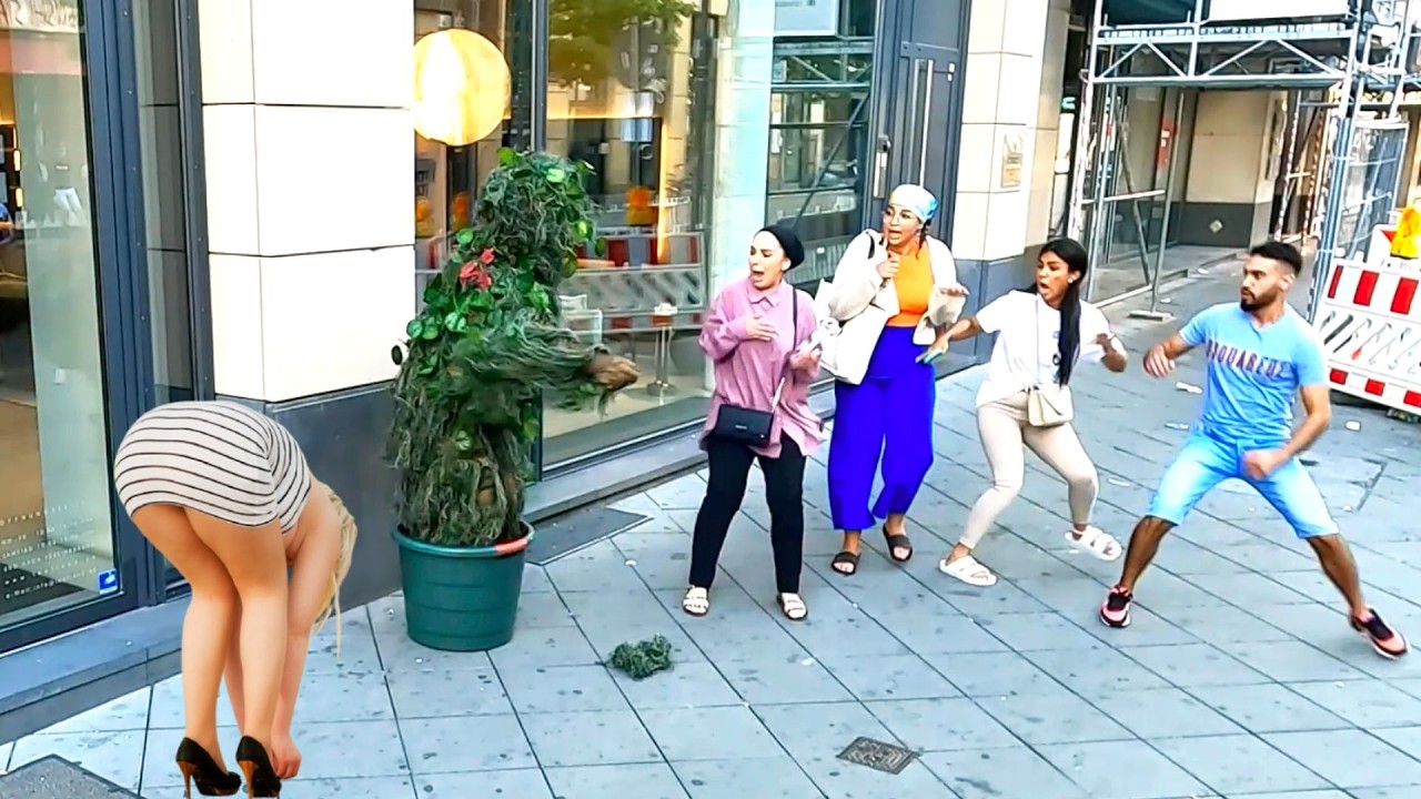 Bushman Prank!! Only Funniest Reactions!! Insane Screams!!