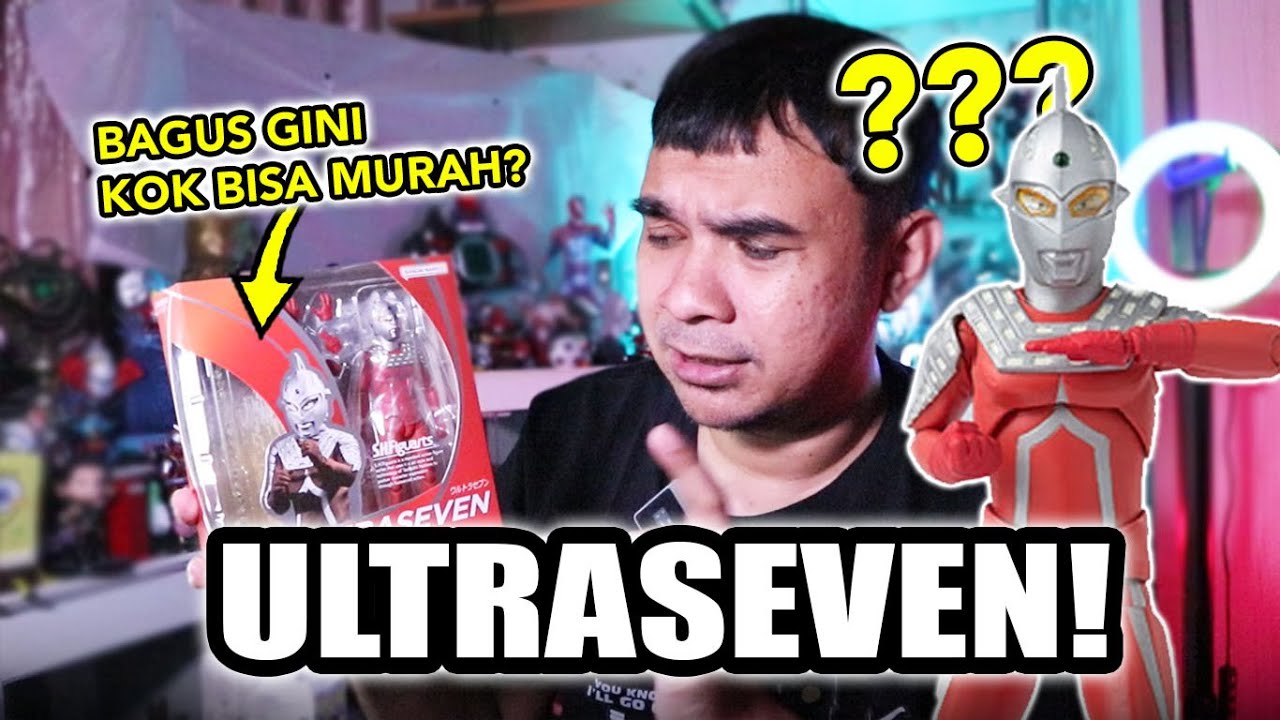 NOSTALGIA BANGET! UNBOXING ULTRASEVEN SHFIGUARTS!