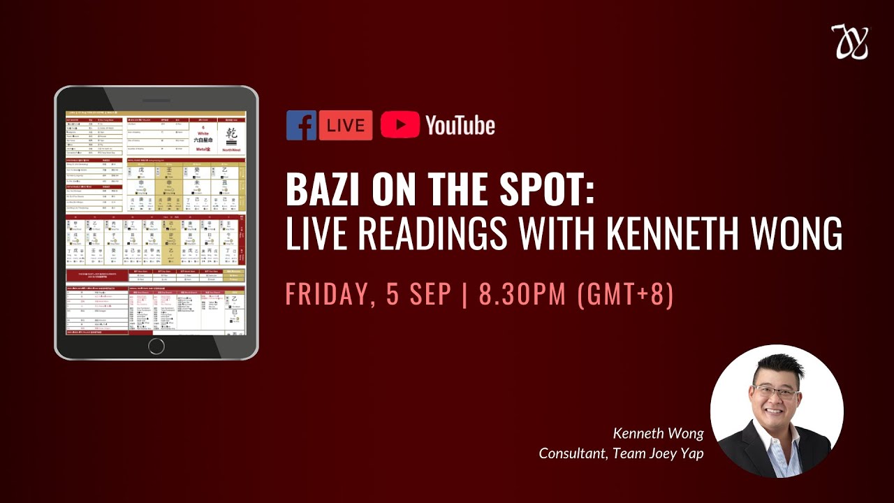 BaZi on the Spot: Live Readings with Kenneth Wong
