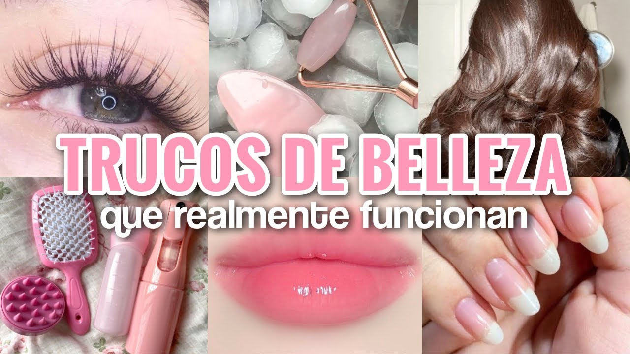 TIPS de BELLEZA que Realmente FUNCIONAN | cabello, pesta&ntilde;as & piel 🍒✨ | Moonie