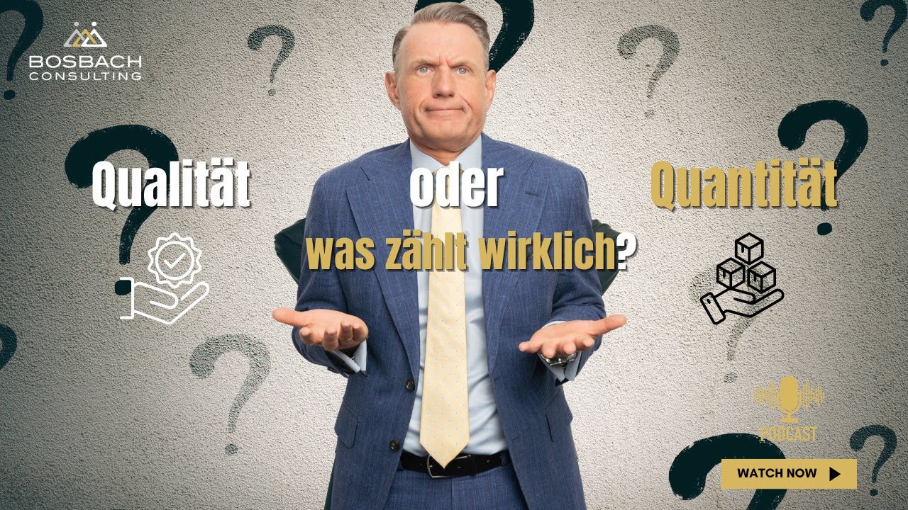 Qualit&auml;t oder Quantit&auml;t &ndash; was z&auml;hlt wirklich?