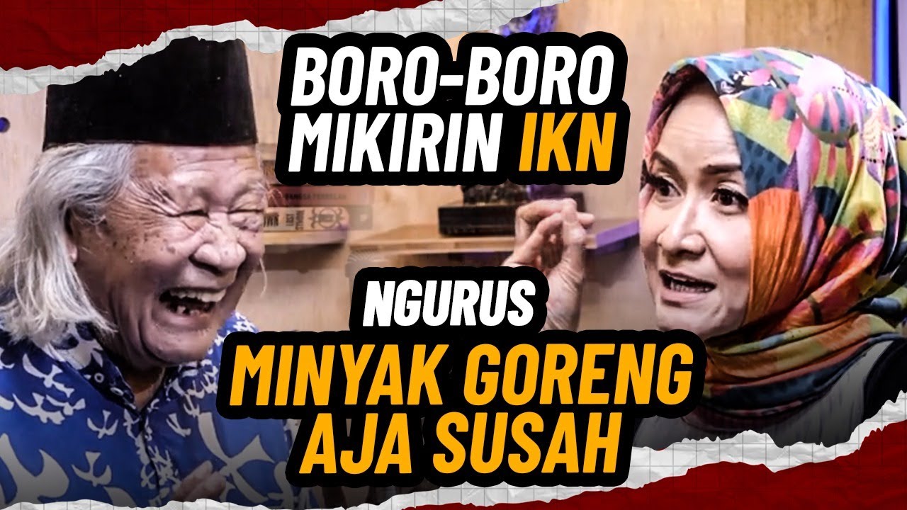HAHAHA! TAWA PECAH SAAT BAHAS IBU KOTA NEGARA DENGAN RIDWAN SAIDI | Vois Podcast #41