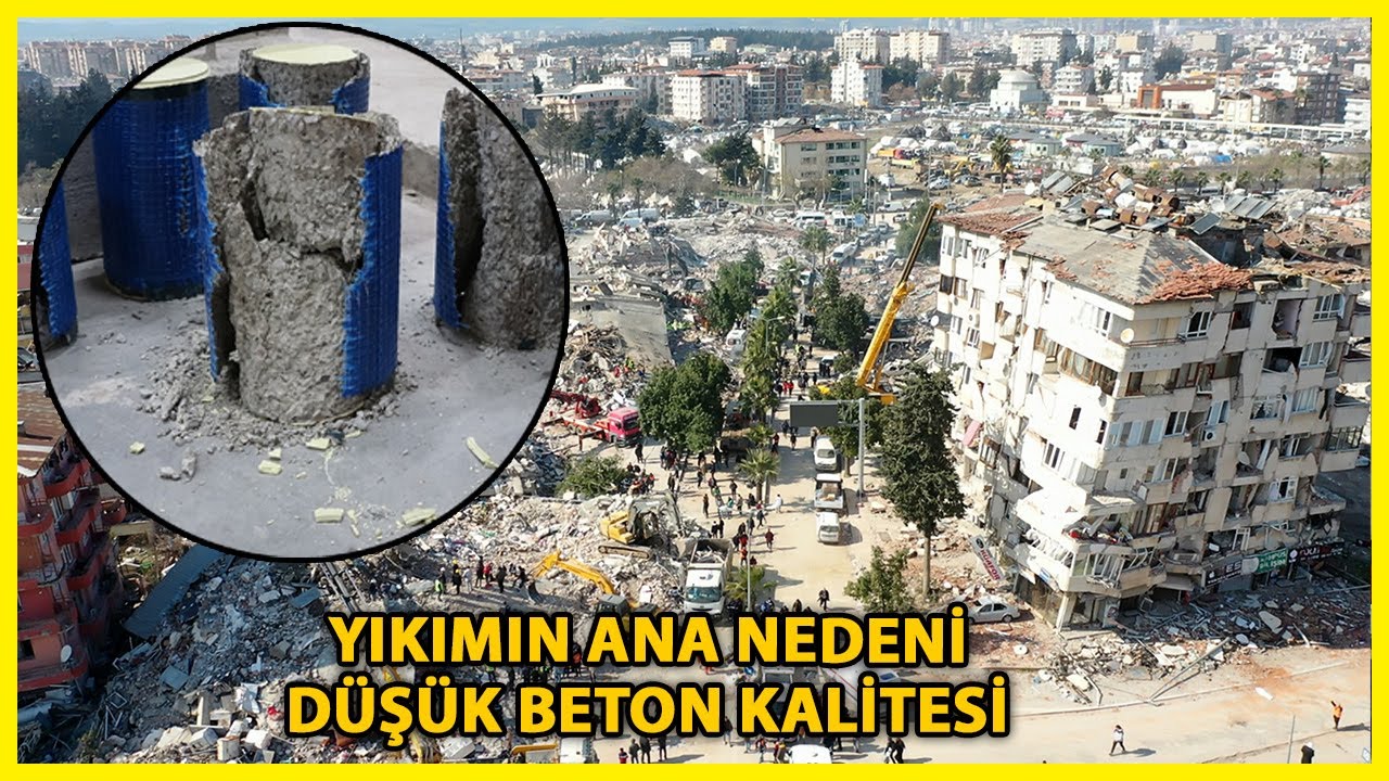 Ürküten 'Karot' Sonucu; Beton Kalitesi Olması Gerekenin Yarısı