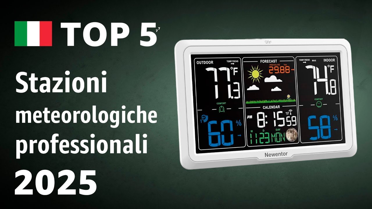 TOP—5. Migliori stazioni meteorologiche professionali 2025