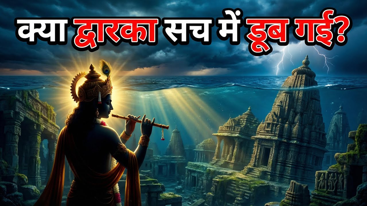 Dwarka सच में डूब गई थी? | Shree Krishna की खोई हुई नगरी का रहस्य | @Dark HistoryHub