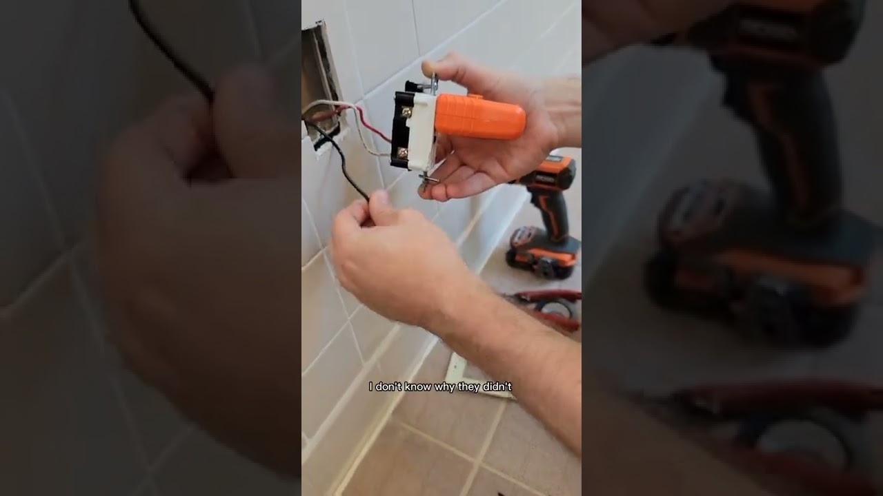 Open ground fault on a gfci #electrician #viral #howto #diy #shorts
