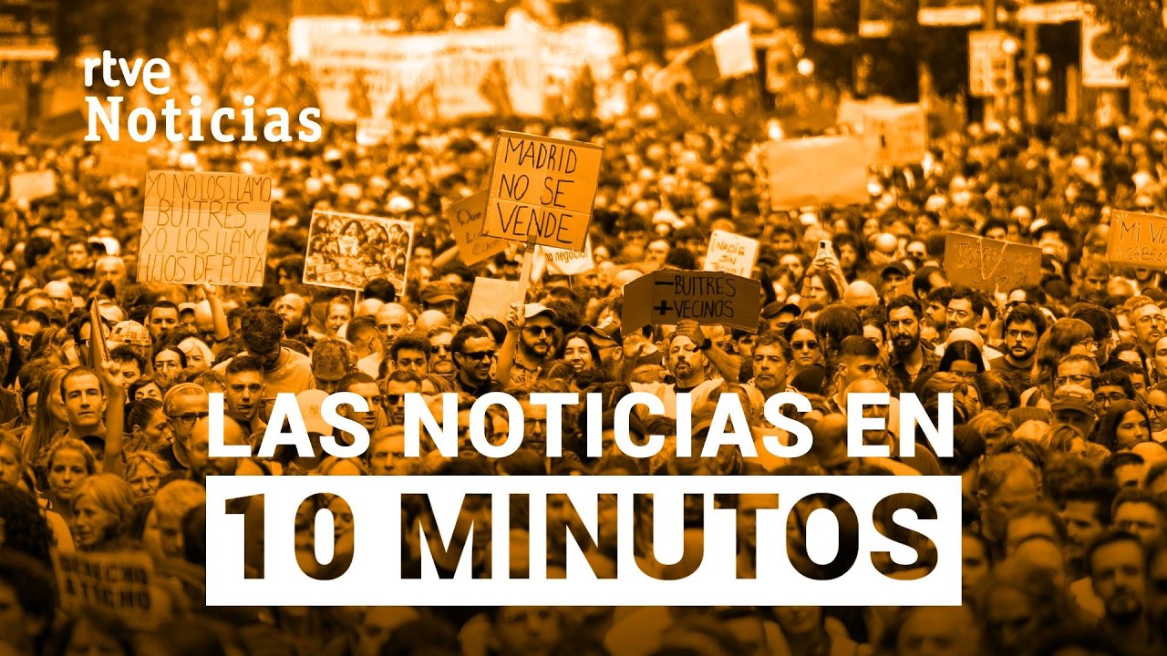 Las noticias del s&aacute;bado 3 de octubre  en 10 minutos | RTVE Noticias