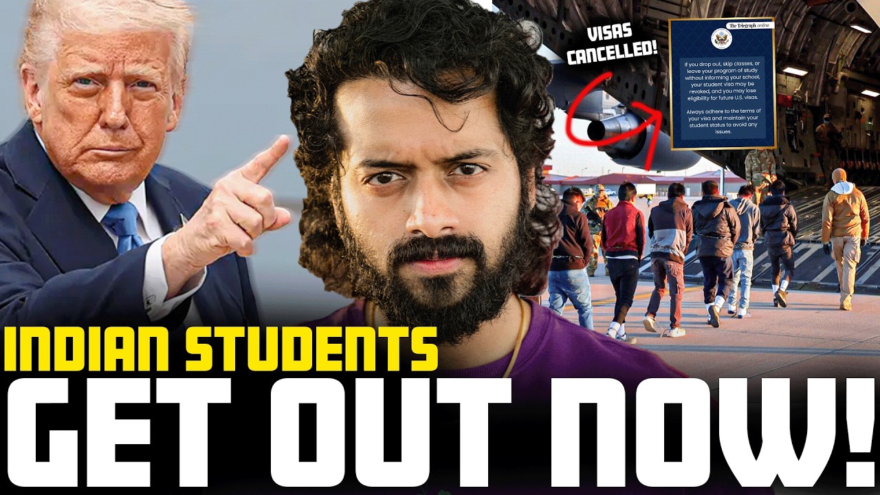 🚨Trump's Big ANNOUNCEMENT: INDIAN STUDENTS Out Of USA 🎯 | Aye Jude✊