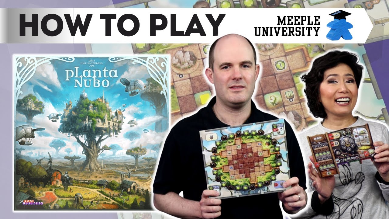 Planta Nubo - How to Play. Rosenberg, Ode & Keller's gorgeous engine building game