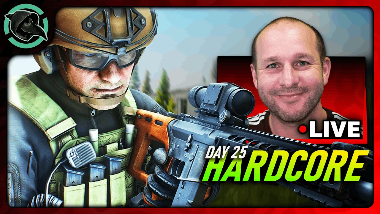 HARDCORE DAY 25 FILMING - Escape From Tarkov