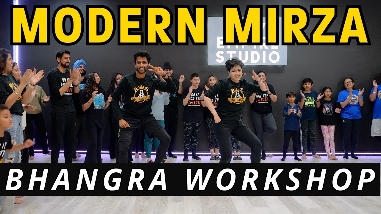 MODERN MIRZA BHANGRA WORKSHOP | RAF SAPERRA | BHANGRA EMPIRE