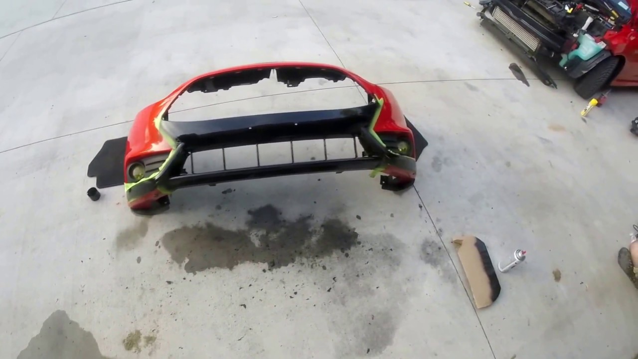 Fiesta ST Bumper Removal and Grill Modification