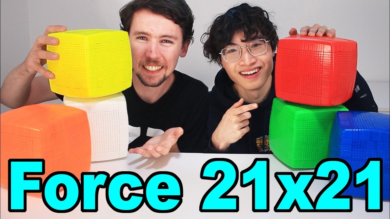I made 21x21 FORCE CUBES (with SoupTimmy!)