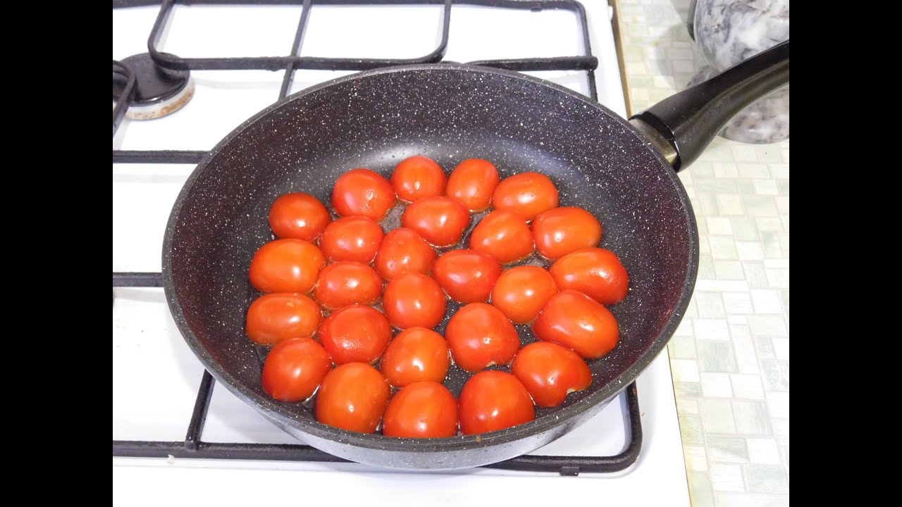 ЯИЧНИЦА С ПОМИДОРАМИ, ВЕТЧИНОЙ И СЫРОМ НА УЖИН! Вкусный и простой рецепт!