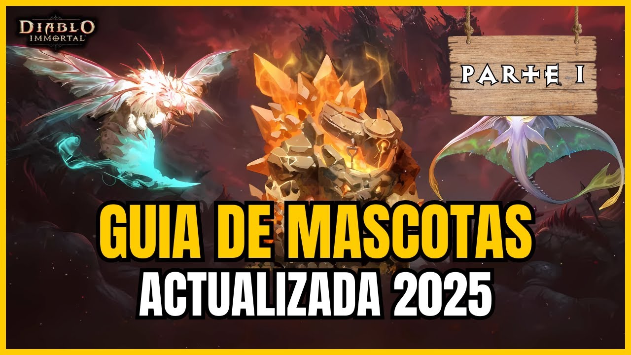 Mascotas en Diablo Immortal 2025: ¡Guía Definitiva para Principiantes! (Parte 1)