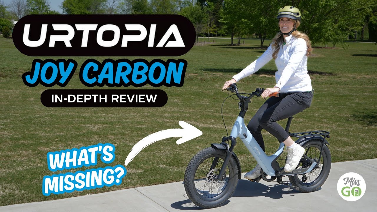 2025 Urtopia Joy Carbon ($1799 Light & Nimble Fat Tire eBike Review)
