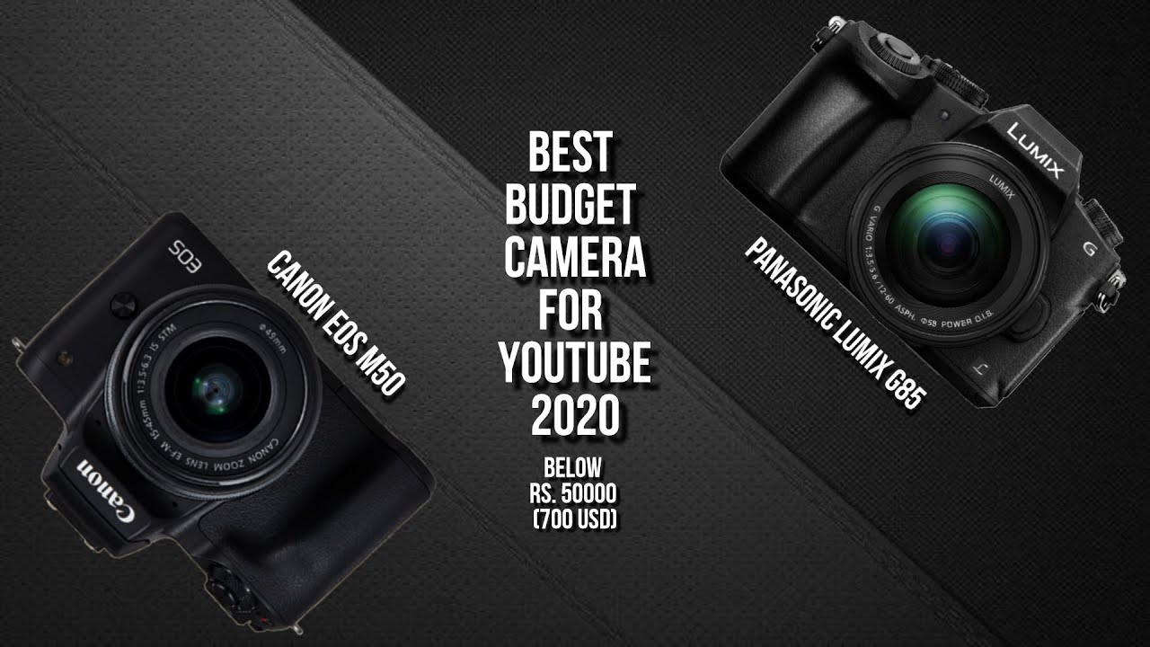 Panasonic Lumix G85 vs Canon M50 in 2020 | Best Budget Camera below 50000