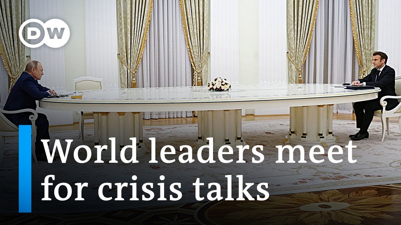 World leaders intensify diplomatic efforts to defuse Ukraine standoff | DW News