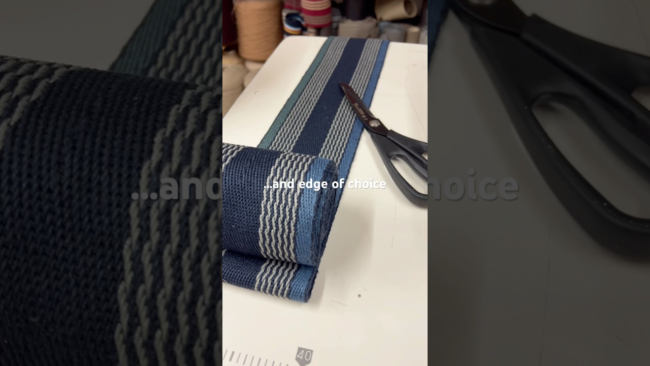 Making up a stair runner order for a customer 